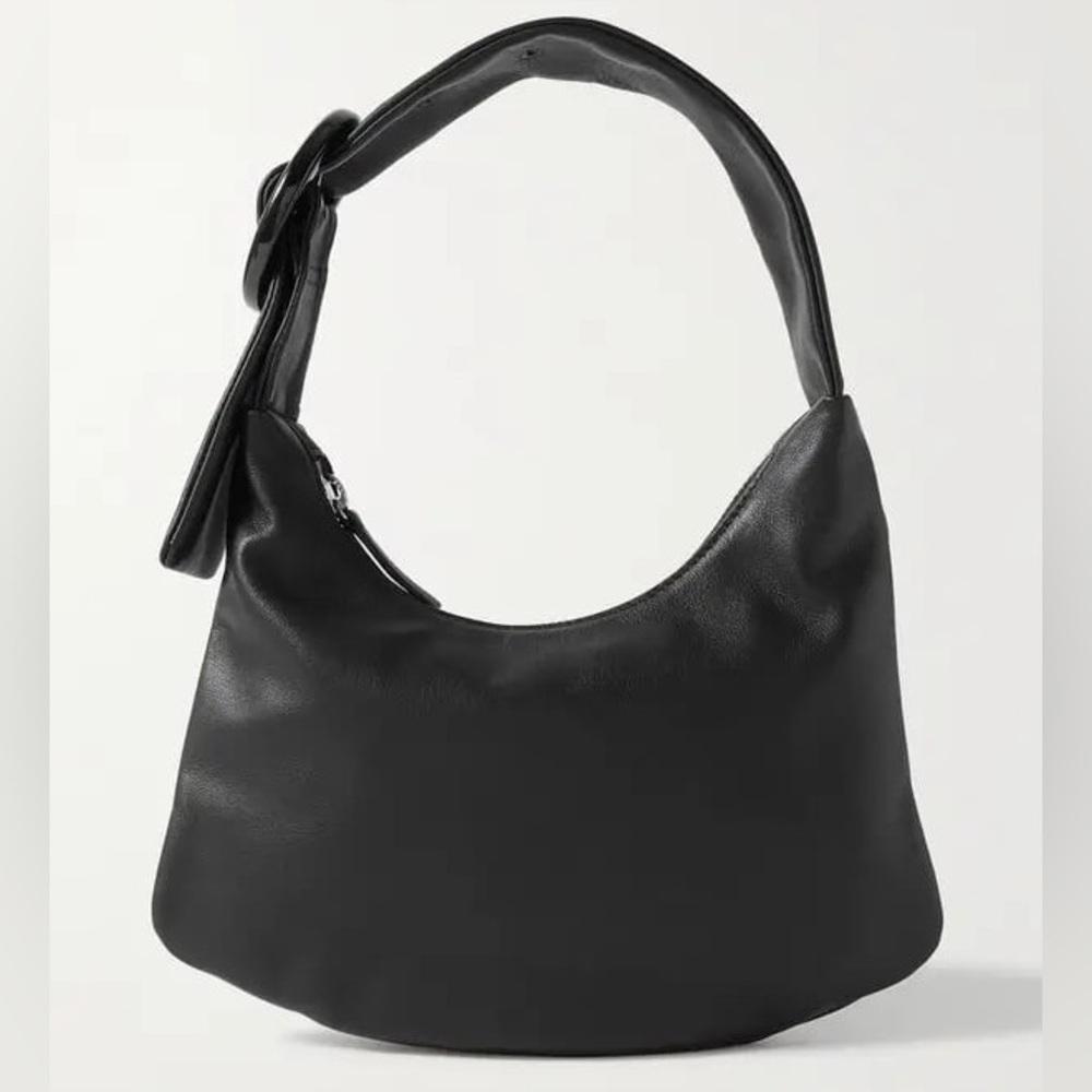 GU_DE LISA SMALL LEATHER SHOULDER BAG BLACK NWOT